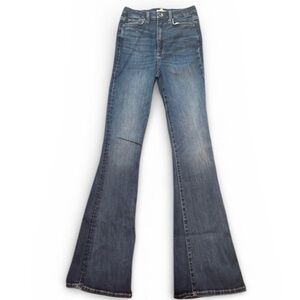Splendid High Rise Flare Jeans Size 28 Stretch Bohemian